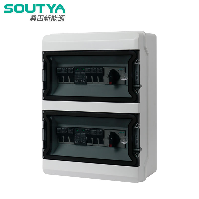 Kothak Combiner DC 1000V 6 ing 2 jinis isolator
