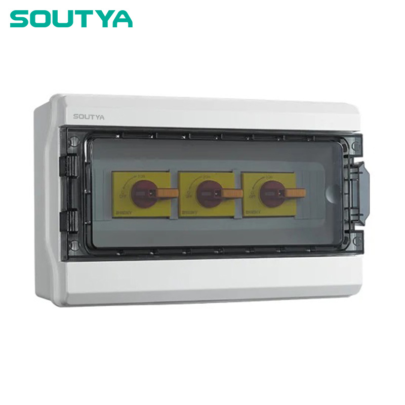DC Isolator Box IP65 Enclosure Three Strings: Pertimbangan Utama kanggo Profesional Solar