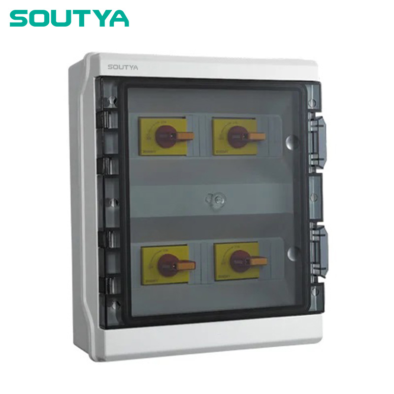 Kepiye Pilih Kotak Isolator DC IP65 Enclosure kanggo Array PV Four-String?