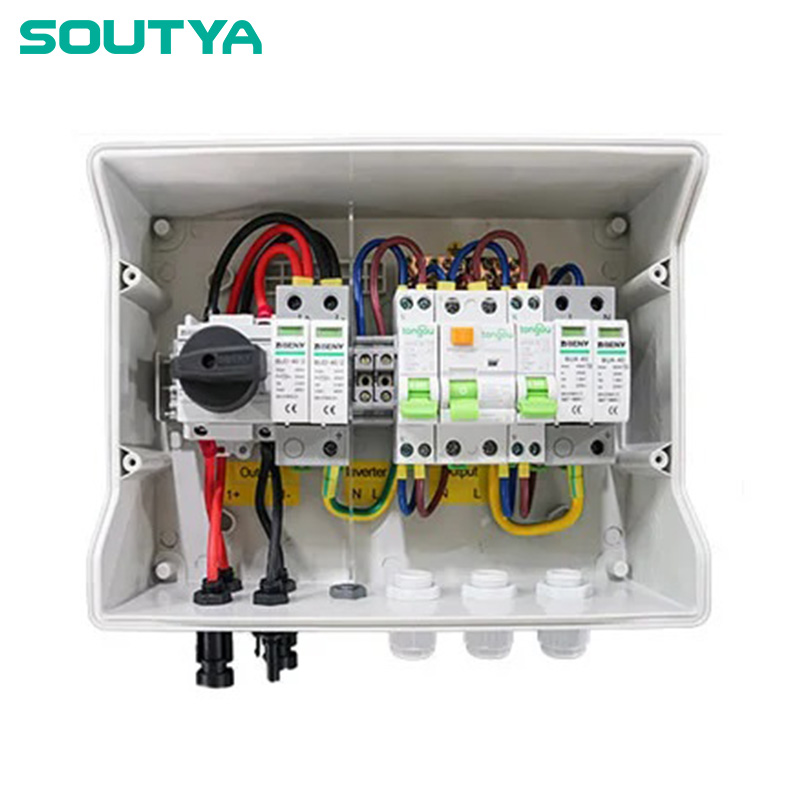 Kothak Combiner DC + AC Ngilangi Wektu Instalasi Solar kanthi 30% - Studi Kasus