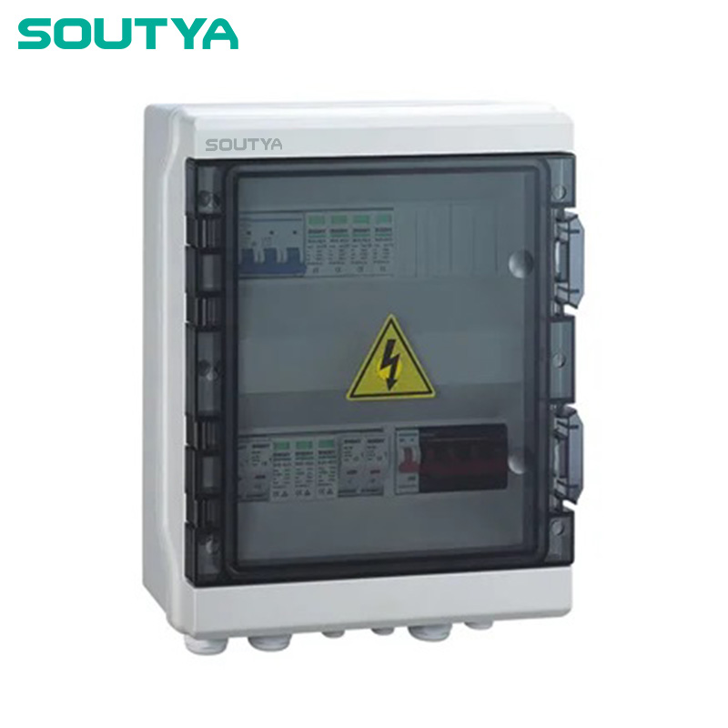 Kothak Combiner DC + AC 1000V 2 ing 1 metu